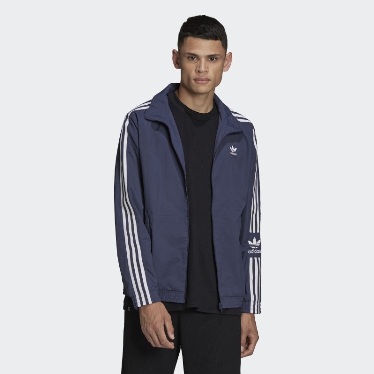 Top Azul Marinho Adicolor Classics Lock-up Trefoil Adidas