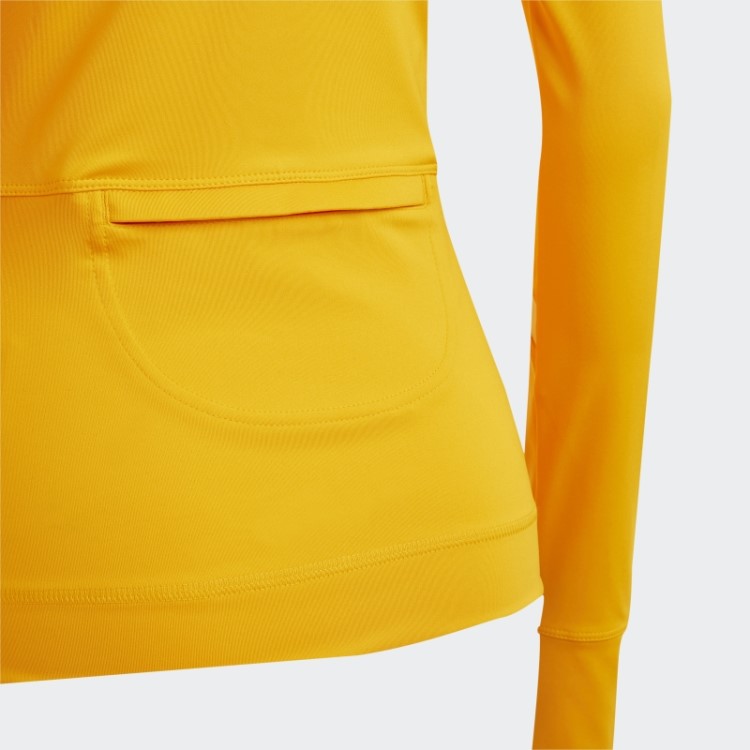 Adidas By Stella Mccartney Truepace Blusa Manga Longa Moda Laranja