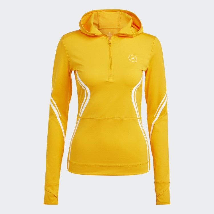 Adidas By Stella Mccartney Truepace Blusa Manga Longa Moda Laranja