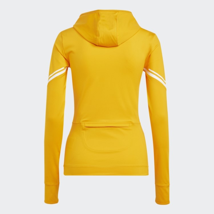 Adidas By Stella Mccartney Truepace Blusa Manga Longa Moda Laranja