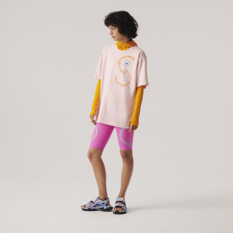 Adidas By Stella Mccartney Truepace Blusa Manga Longa Moda Laranja