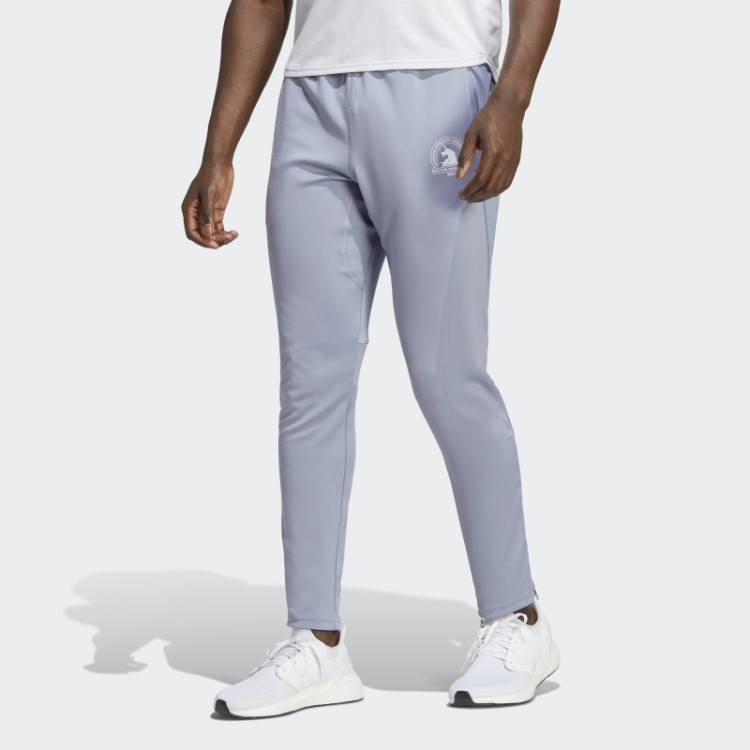 Calça De Corrida Boston Marathon 2023 Astro Adidas Silver Violet