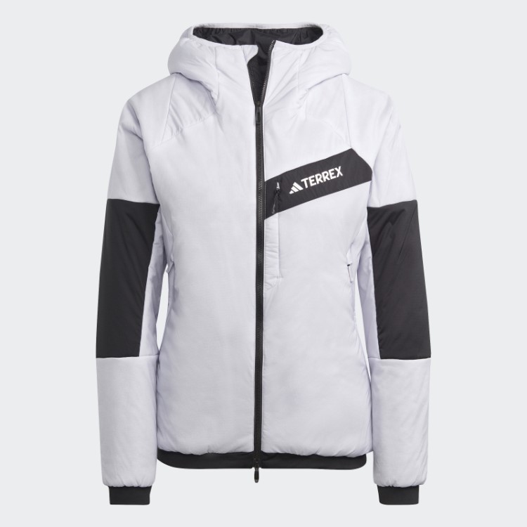 Jaqueta Com Capuz Terrex Techrock Stretch Primaloft Silver Dawn Adidas