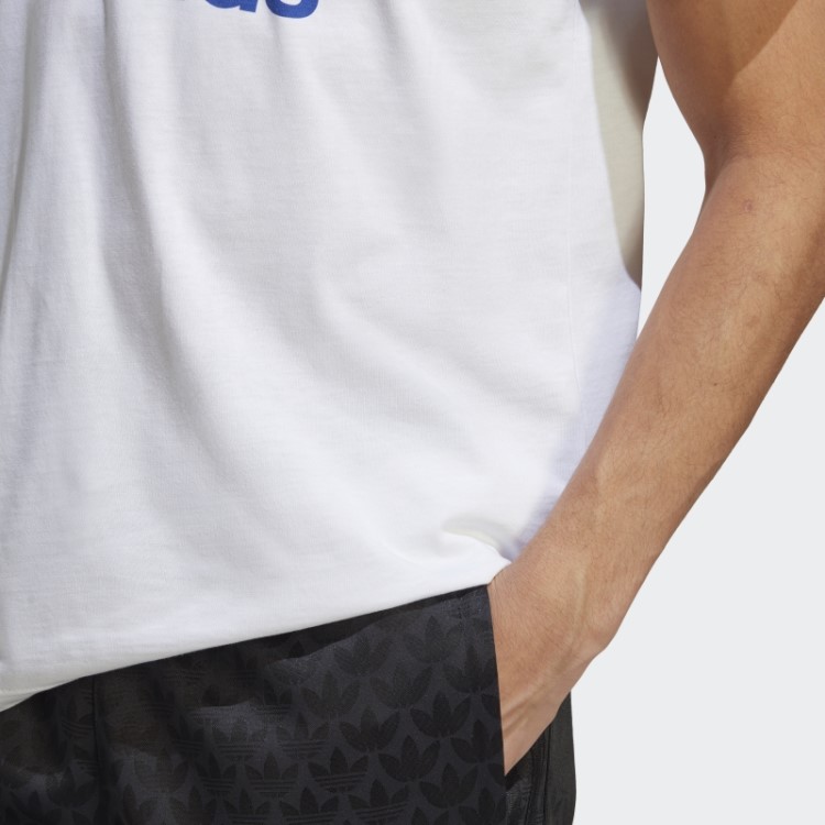 Camiseta Adidas Adicolor Classics Trefoil Azul