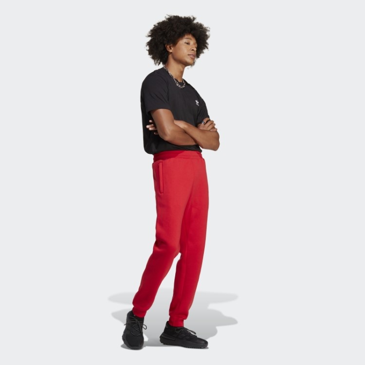 Adidas Scarlet Trefoil Essentials Joggers
