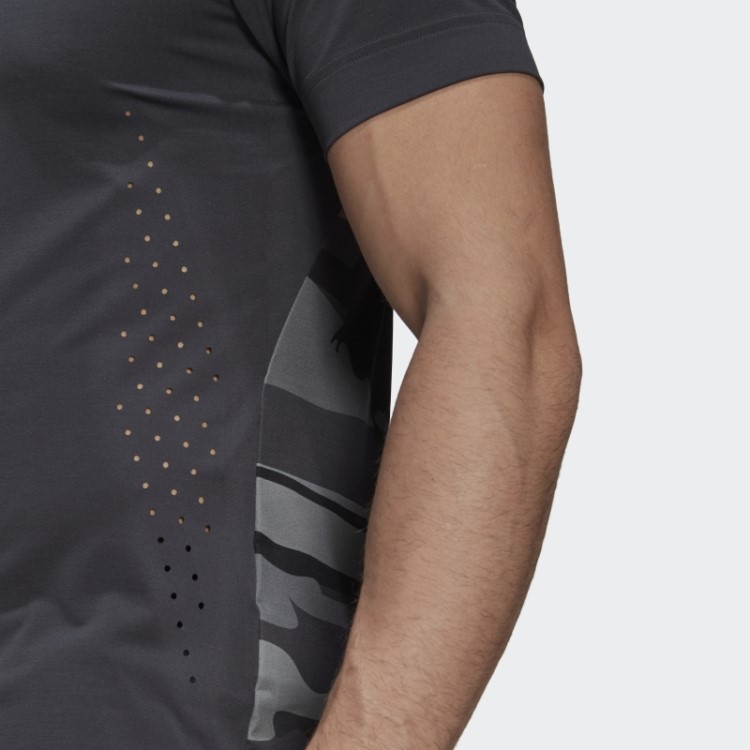 Camiseta De Tênis Nova York Com Estampa De Carbono Adidas