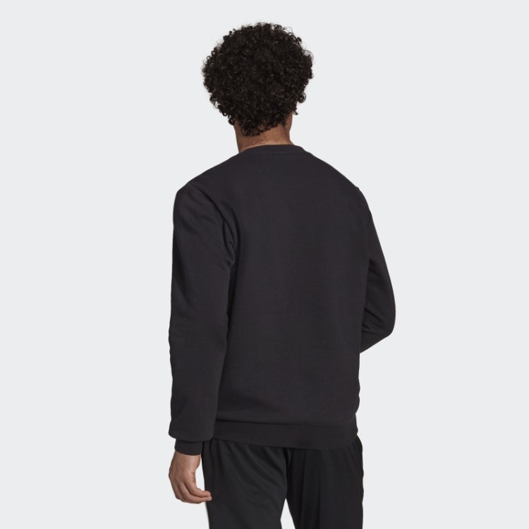 Moletom De Lã Adidas Black Essentials