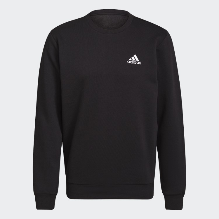Moletom De Lã Adidas Black Essentials