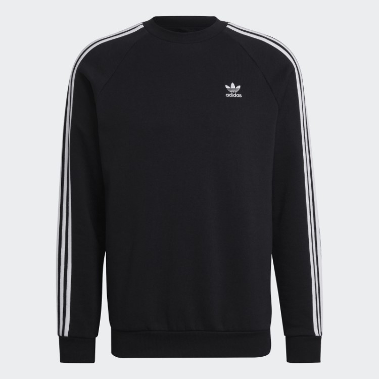 Moletom Adicolor Classics Com As Três Listras Preto Adidas