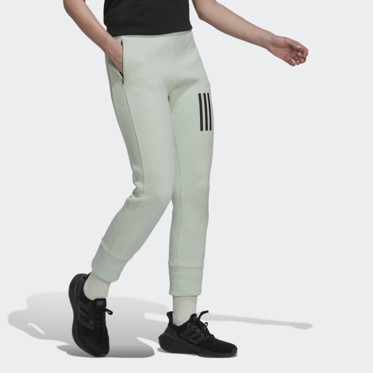 Calça Cintura Alta Verde Mel Missão Vitória Slim Fit Adidas Fashion