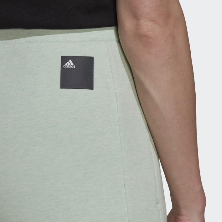 Calça Cintura Alta Verde Mel Missão Vitória Slim Fit Adidas Fashion