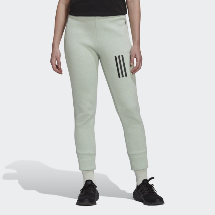 Calça Cintura Alta Slim Verde Mel Missão Vitória Adidas