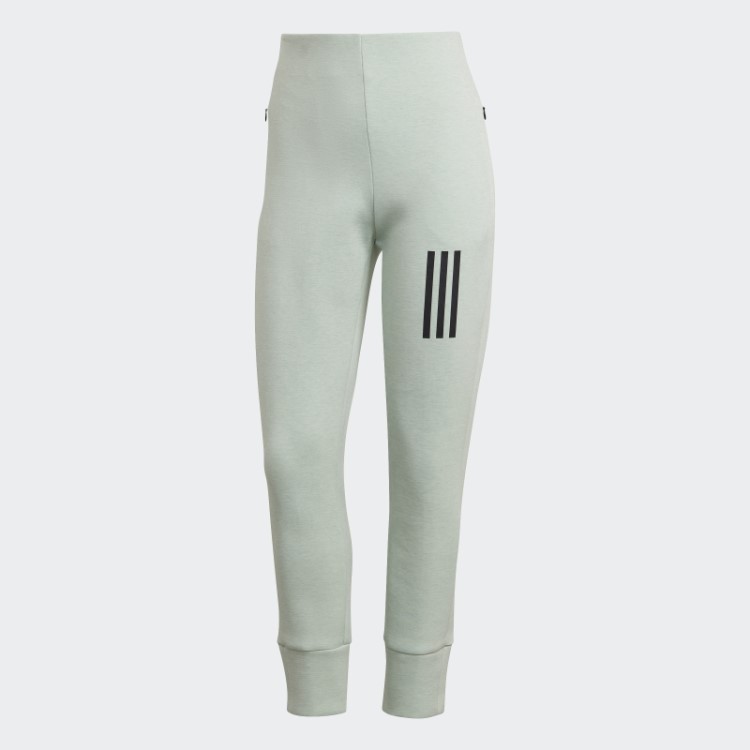 Calça Cintura Alta Slim Verde Mel Missão Vitória Adidas