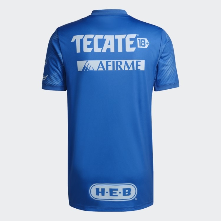 Adidas Tigres Uanl 22/23 Fora Camisa Azul