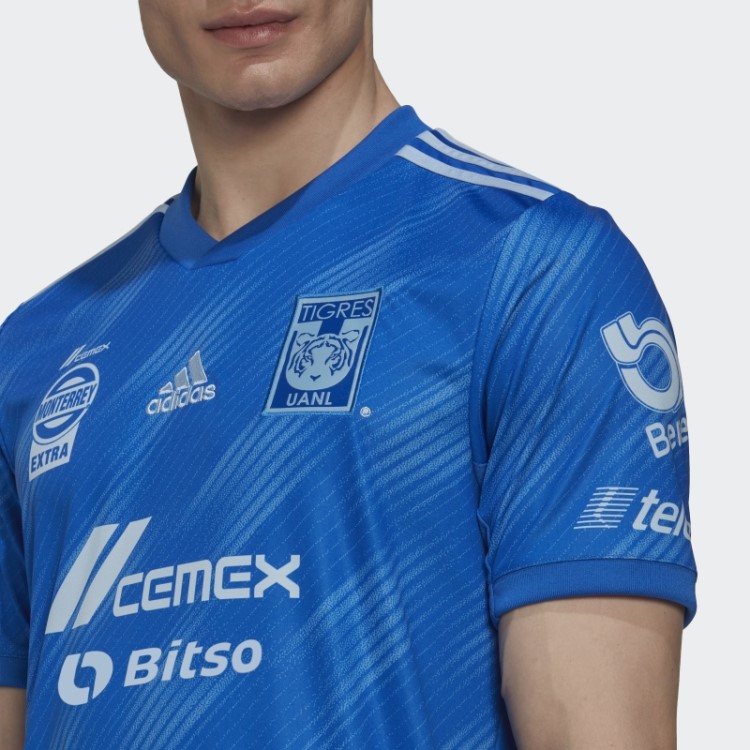Adidas Tigres Uanl 22/23 Fora Camisa Azul
