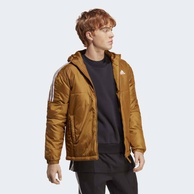 Jaqueta Com Capuz Isolada Essentials Adidas Bronze