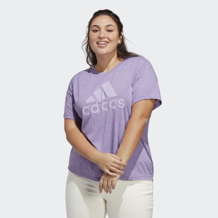 Camiseta Adidas Violet Mel Future Icons Winners 3.0 (tamanho Grande)