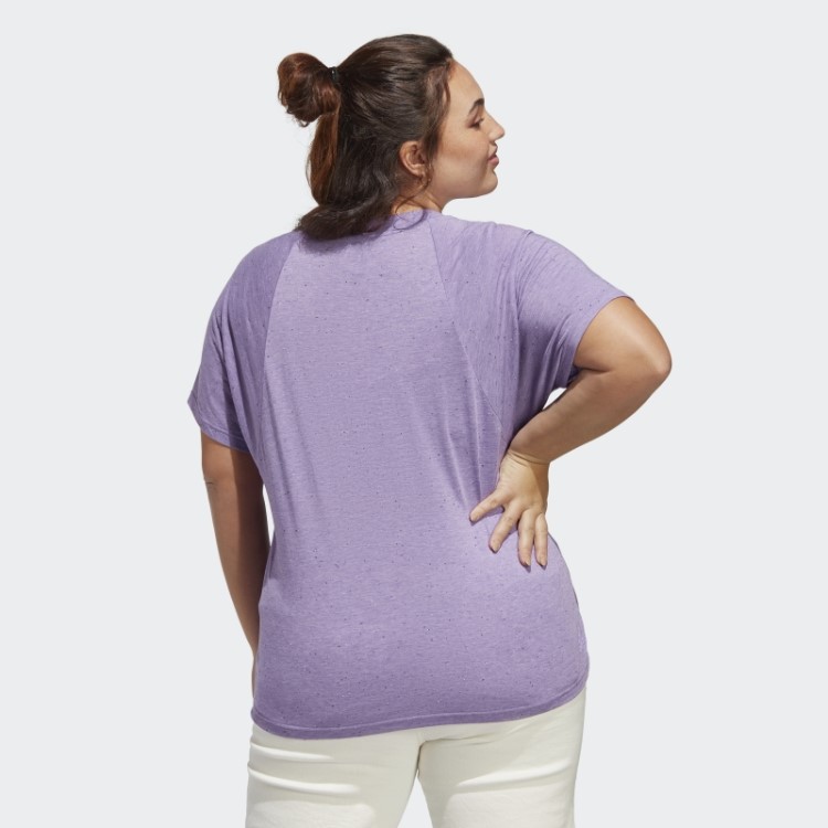 Camiseta Adidas Violet Mel Future Icons Winners 3.0 (tamanho Grande)