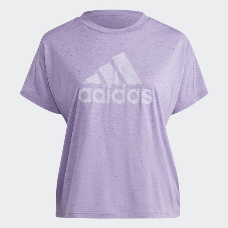 Camiseta Adidas Violet Mel Future Icons Winners 3.0 (tamanho Grande)