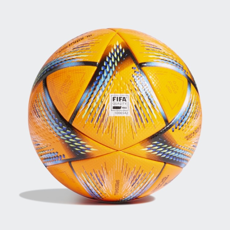 Bola De Inverno Adidas Al Rihla Pro Laranja