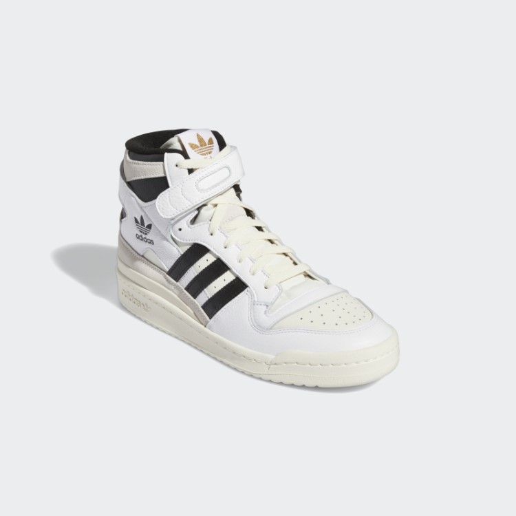 Adidas Forum 84 Tênis Cano Alto Tom Branco