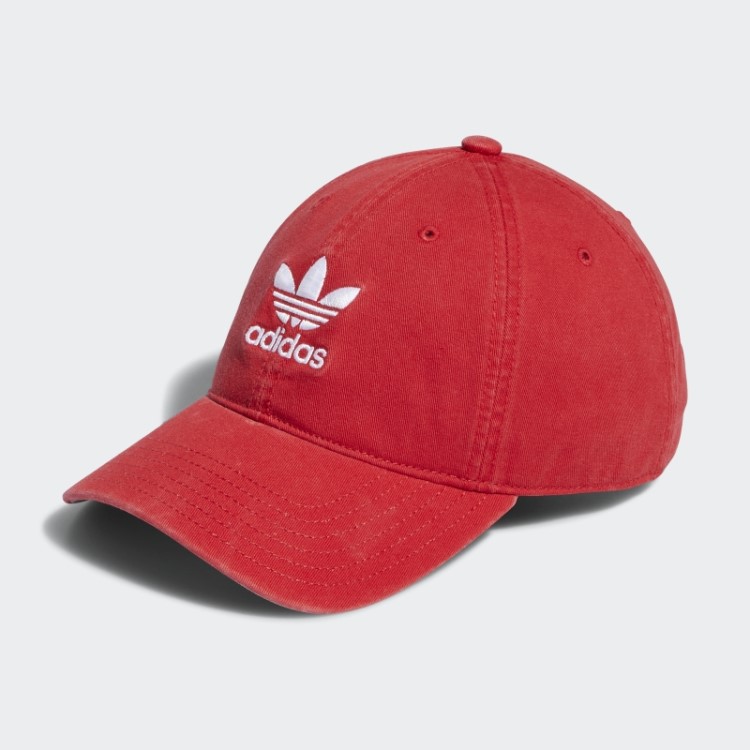 Chapéu Strapback Descontraído Adidas Escarlate