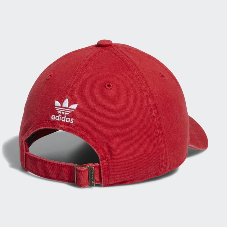 Chapéu Strapback Descontraído Adidas Escarlate
