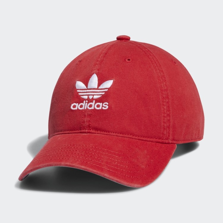 Chapéu Strapback Descontraído Adidas Escarlate