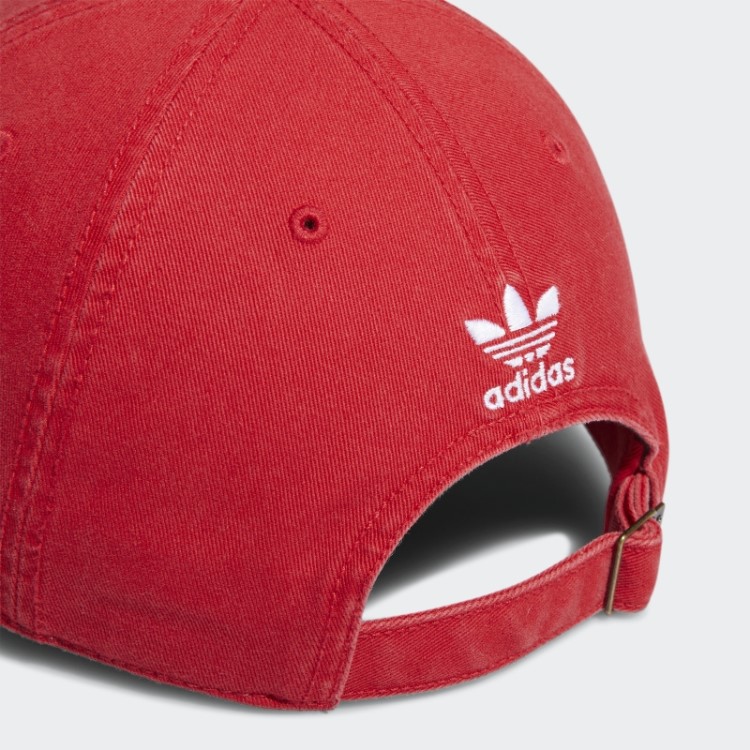 Chapéu Strapback Descontraído Adidas Escarlate
