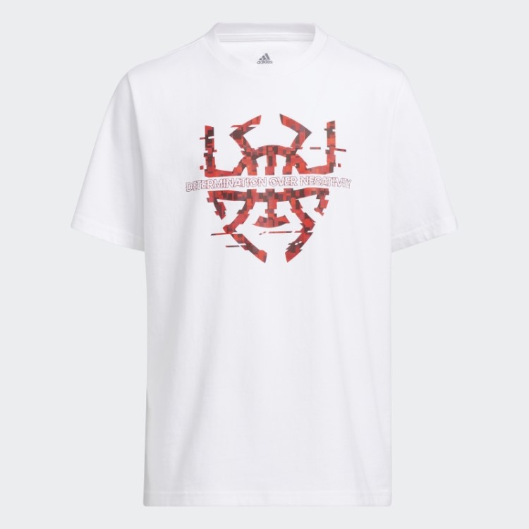 Branco Donovan Mitchell D.o.n. Edição #4 Camiseta Adidas