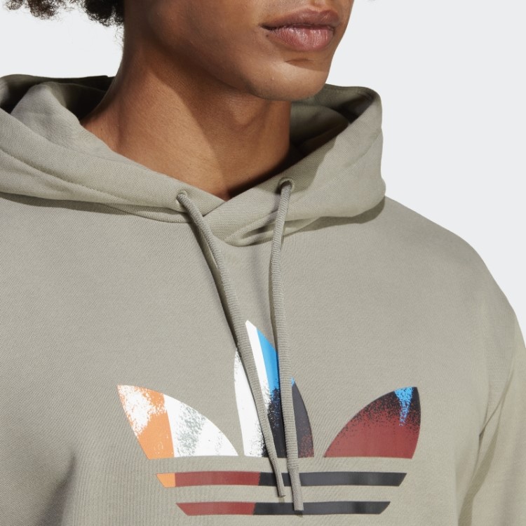 Moletom Com Capuz Silver Pebble Da Adidas Graphics Off The Grid