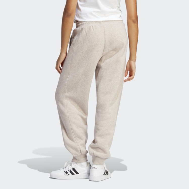 Calça De Lã Adidas All Szn Taupe Mel Fashion