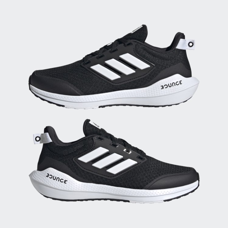 Tênis Preto Adidas Eq21 2.0 Bounce Esportivo Com Cadarço