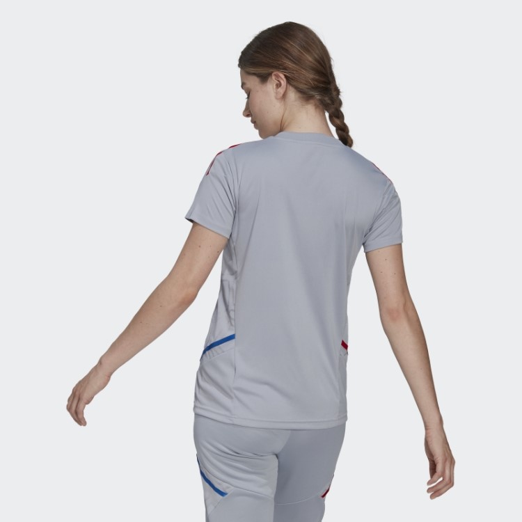 Camisa De Treino Prata Adidas Olympique Lyonnais Condivo