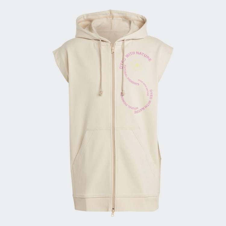 Adidas By Stella Mccartney Moletom Sem Mangas Para Roupas Esportivas (gênero Neutro) F Beige Hot
