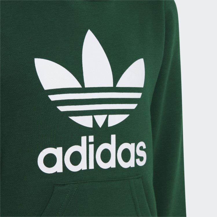 Conjunto De Moletom Adicolor Verde Escuro Adidas