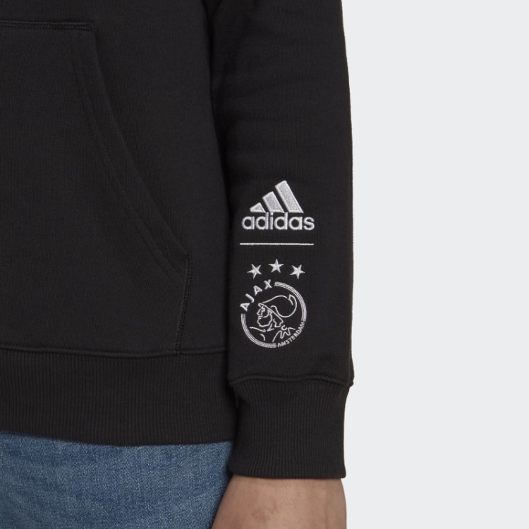 Moletom Adidas Ajax Amsterdam X Daily Paper Graphic Preto