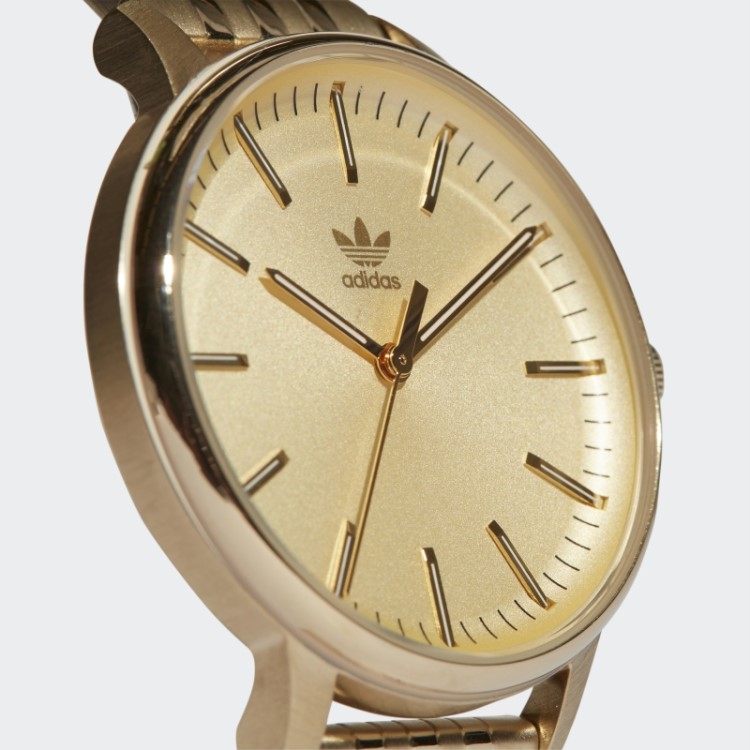 Relógio Adidas Code One Small M Dourado Metálico