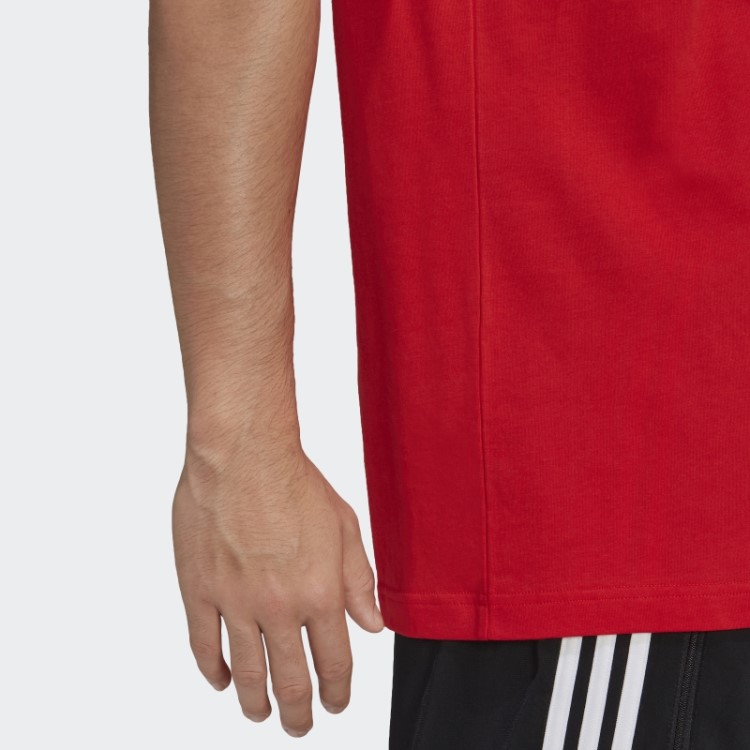 Camiseta Vermelha Adicolor Essentials Trefoil Adidas