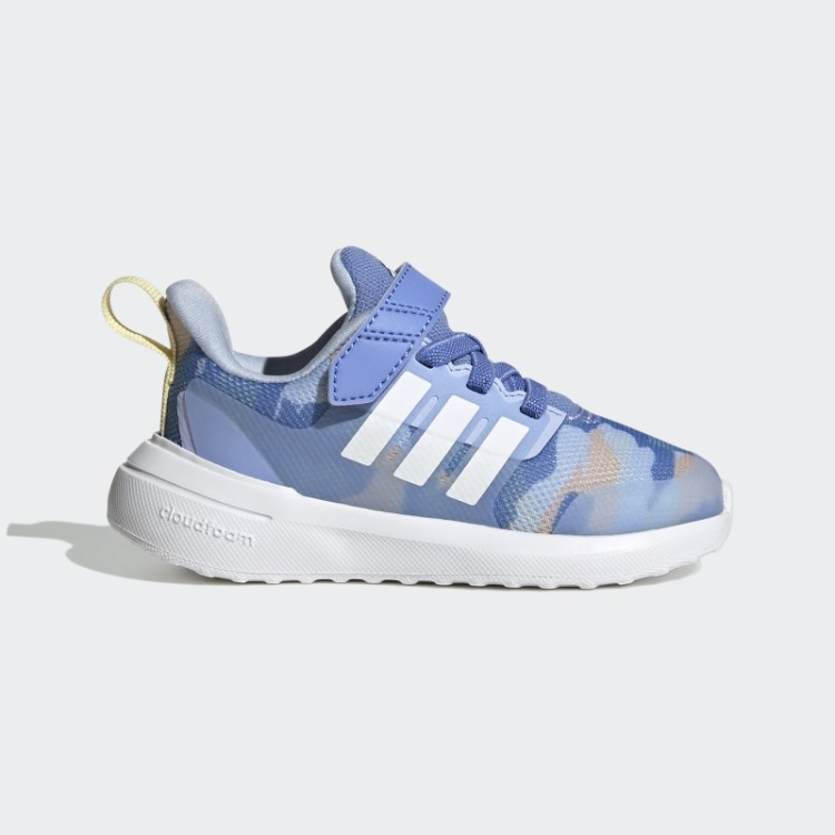 Azul Fortarun 2.0 Cloudfoam Tênis Esportivo De Corrida Com Renda Elástica Adidas