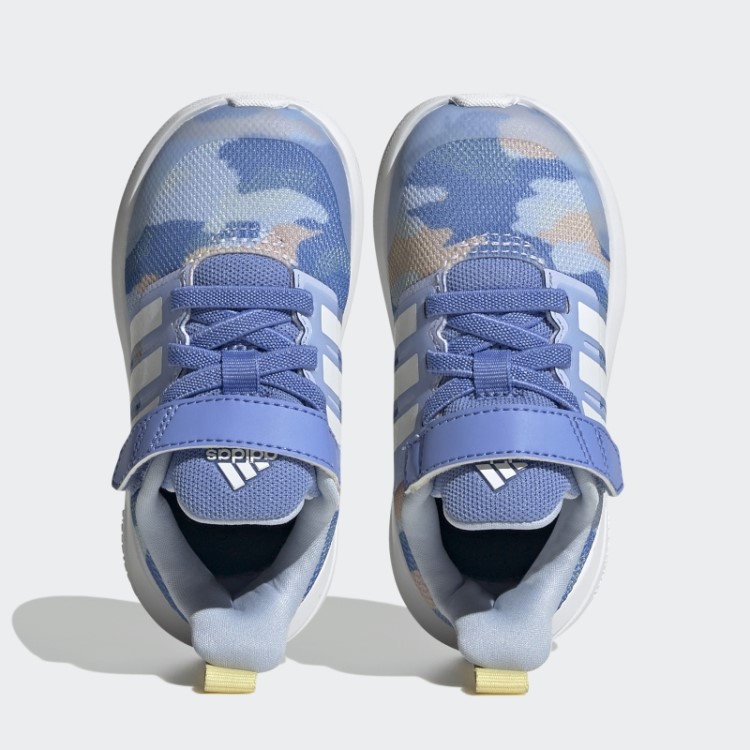 Azul Fortarun 2.0 Cloudfoam Tênis Esportivo De Corrida Com Renda Elástica Adidas