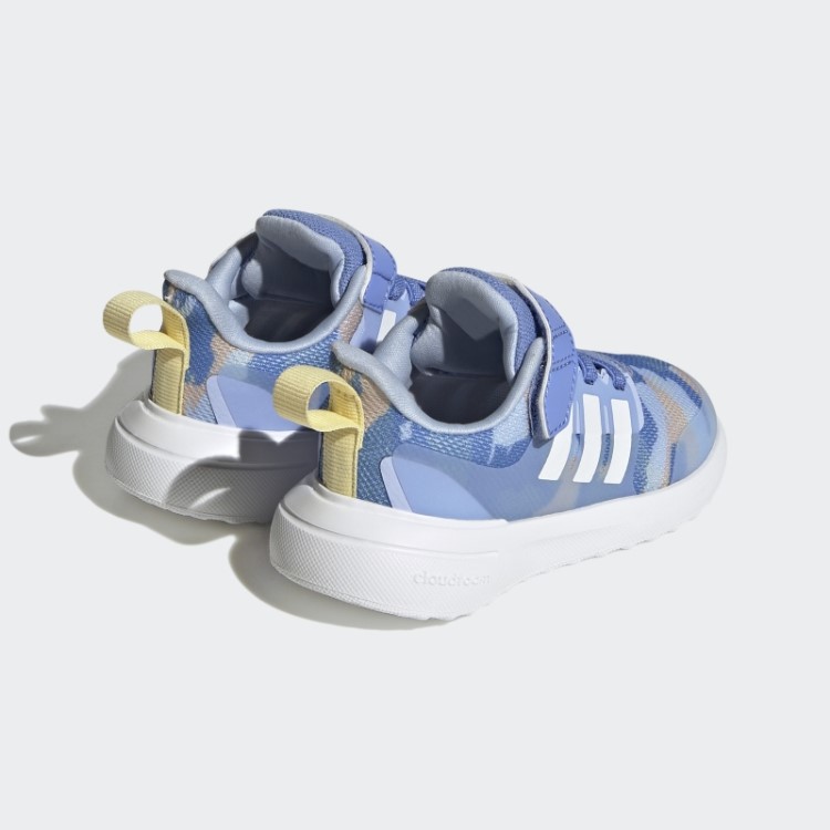 Azul Fortarun 2.0 Cloudfoam Tênis Esportivo De Corrida Com Renda Elástica Adidas