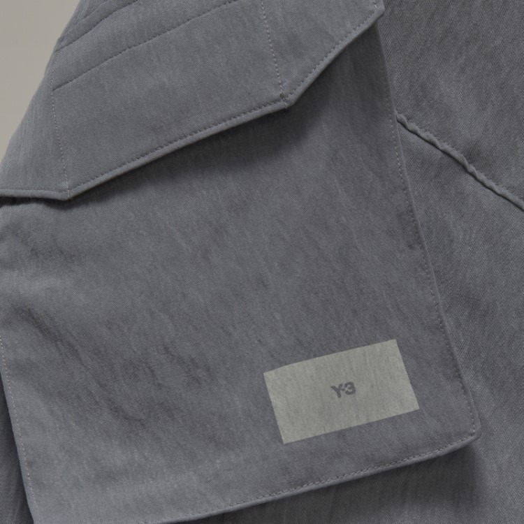 Y-3 Calça Cargo Sarja Crinkle Adidas