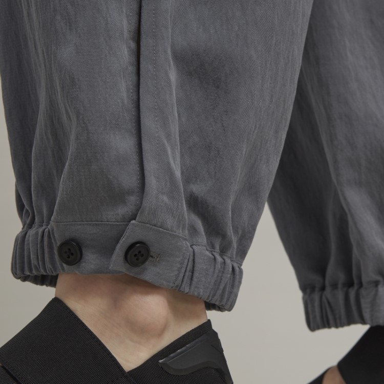 Y-3 Calça Cargo Sarja Crinkle Adidas