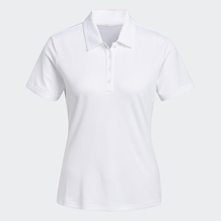 Estilosa Camisa Polo Branca Adidas Performance Primegreen