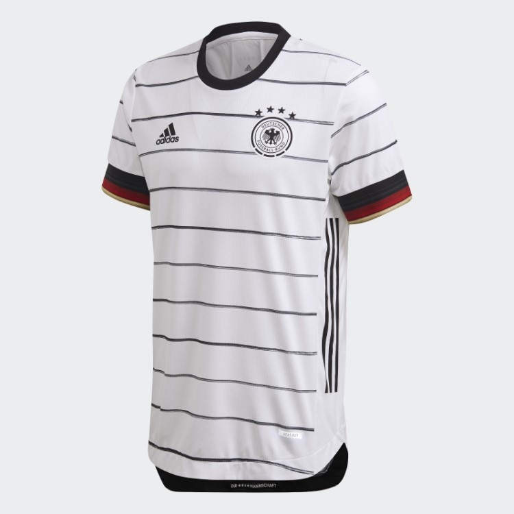 Camisa Branca Autêntica Da Alemanha Home Adidas
