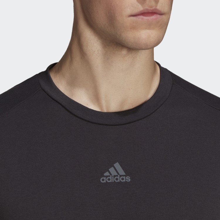 Camiseta De Yoga Adidas Aeroready Preta
