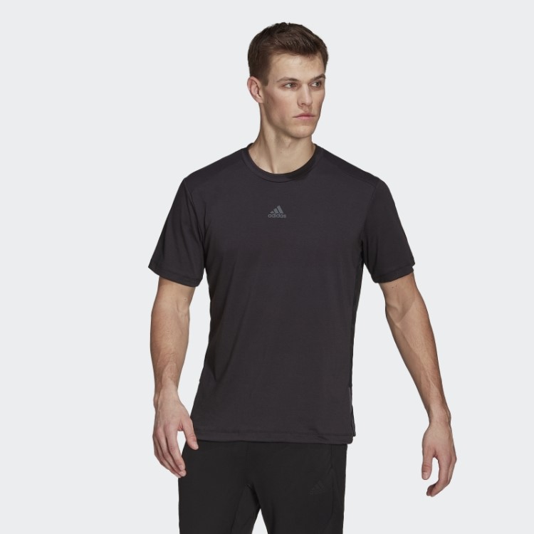 Camiseta Aeroready Yoga Preta Adidas