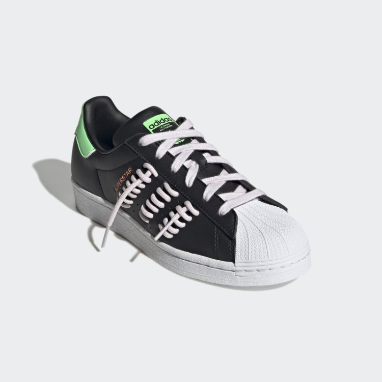 Sapatos Brancos Adidas Superstar Moda