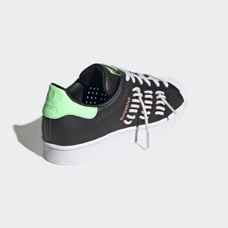 Sapatos Brancos Adidas Superstar Moda